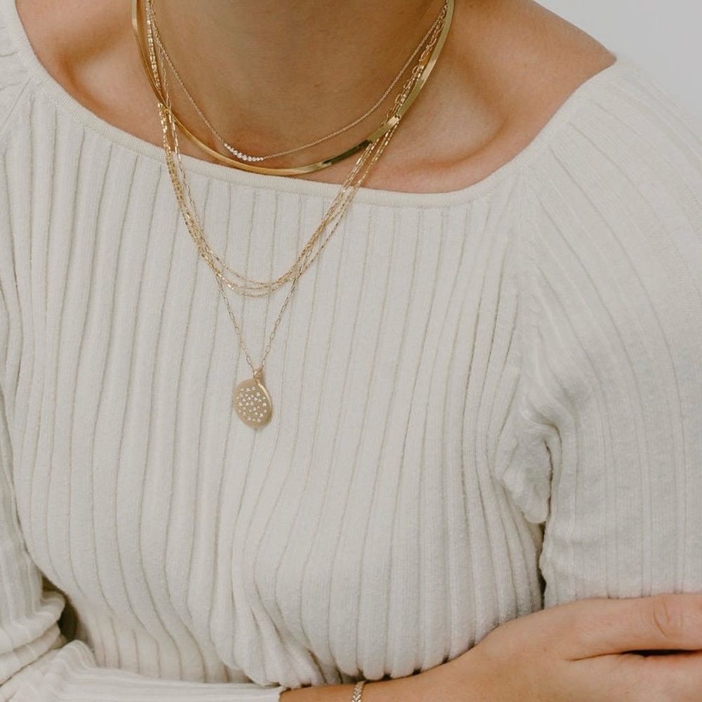 Eliza Page Apollo Diamond Necklace